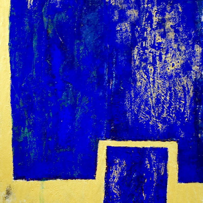 abstract art"Kind of Blue" Mischtechnik, DIN A 0